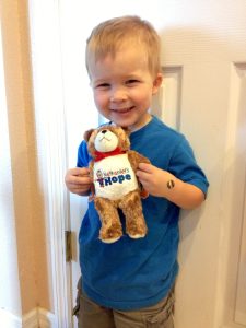 VIP with Nathaniel's Hope Birthday Bear