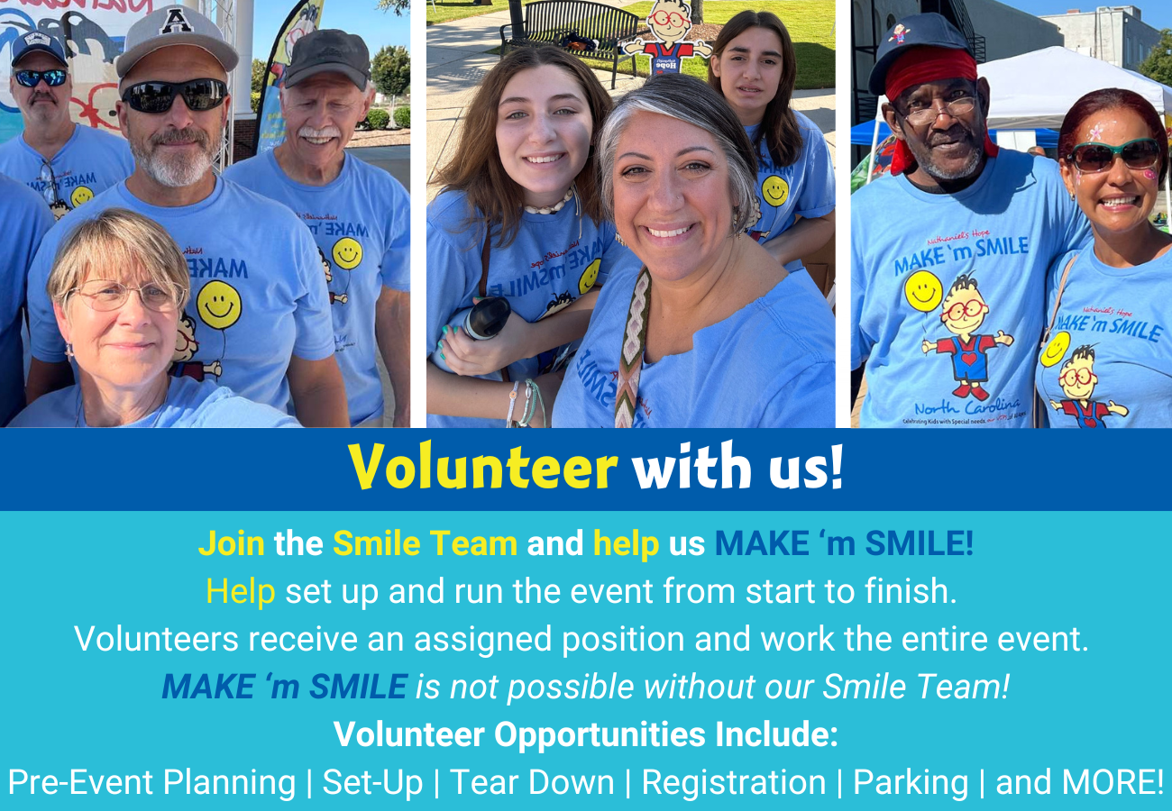 MAKE 'm SMILE North Carolina Volunteer