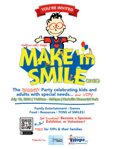 Make 'm Smile Ohio full Sheet colored flyer